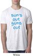 Suns Out Guns Out Mens Burnout Shirt