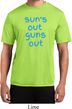 Suns Out Guns Out Mens Moisture Wicking Shirt