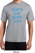 Suns Out Guns Out Mens Moisture Wicking Shirt