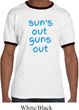 Suns Out Guns Out Mens Ringer Shirt
