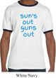 Suns Out Guns Out Mens Ringer Shirt