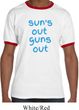 Suns Out Guns Out Mens Ringer Shirt