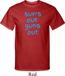 Suns Out Guns Out Mens Tall Shirt