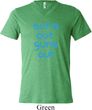Suns Out Guns Out Mens Tri Blend V-neck Shirt