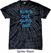 Suns Out Guns Out Spider Tie Dye Shirt