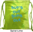 Suns Out Guns Out Tie Dye Bag