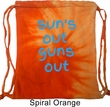 Suns Out Guns Out Tie Dye Bag