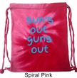Suns Out Guns Out Tie Dye Bag