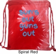 Suns Out Guns Out Tie Dye Bag