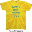 Suns Out Guns Out Twist Tie Dye Shirt