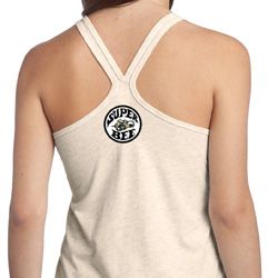 Super Bee Circle Logo Back Print Ladies Dodge Shirts