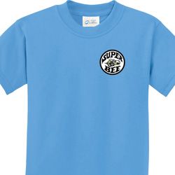 Super Bee Circle Logo Pocket Print Kids Dodge Shirts