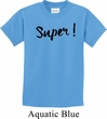 Super Black Print Kids Shirt