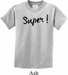 Super Black Print Kids Shirt