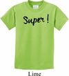 Super Black Print Kids Shirt