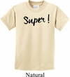 Super Black Print Kids Shirt