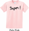 Super Black Print Kids Shirt