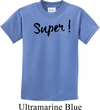 Super Black Print Kids Shirt