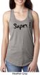 Super Black Print Ladies Ideal Tank Top