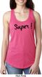 Super Black Print Ladies Ideal Tank Top