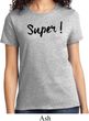 Super Black Print Ladies Shirt
