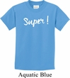 Super White Print Kids Shirt