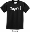 Super White Print Kids Shirt