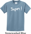 Super White Print Kids Shirt