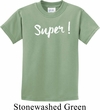 Super White Print Kids Shirt