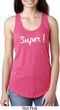 Super White Print Ladies Ideal Tank Top