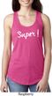 Super White Print Ladies Ideal Tank Top