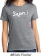 Super White Print Ladies Shirt