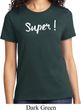 Super White Print Ladies Shirt