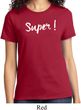 Super White Print Ladies Shirt