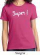 Super White Print Ladies Shirt