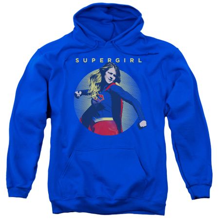 Supergirl Hoodie Classic Hero Royal Blue Sweatshirt Hoody