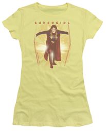 Supergirl Juniors Shirt Through The Door Banana T-Shirt