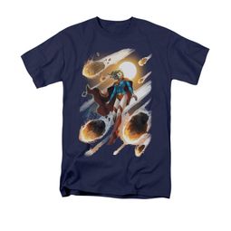 Supergirl Shirt #1 Adult Navy Blue Tee T-Shirt