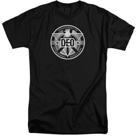 Supergirl Shirt DEO Symbol Black Tall T-Shirt