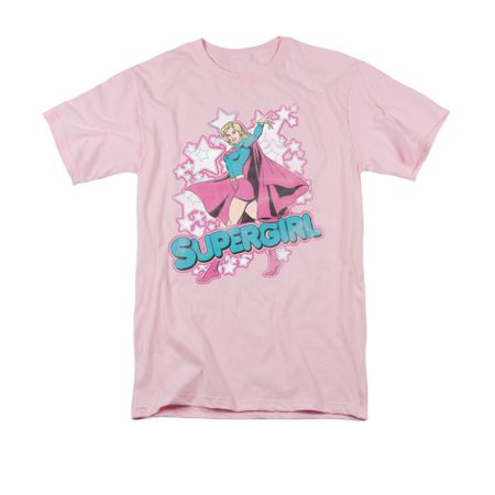 Supergirl Shirt I'm Supergirl Adult Pink Tee T-Shirt