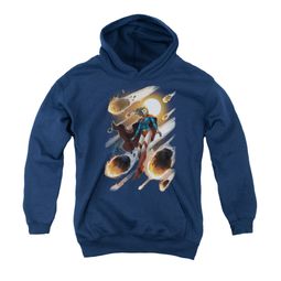Supergirl Youth Hoodie #1 Navy Blue Kids Hoody