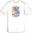 Superhero T-shirt - DC Comics Super Heroines Adult White Tee