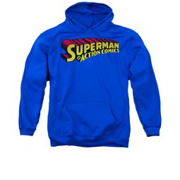 Superman Hoodie Action Comics Royal Sweatshirt Hoody