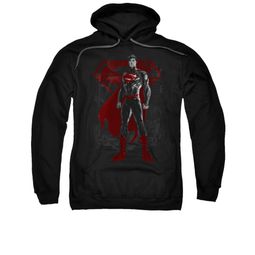 Superman Hoodie Aftermath Black Sweatshirt Hoody