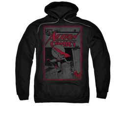 Superman Hoodie Comic #23 Black Sweatshirt Hoody