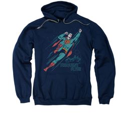 Superman Hoodie Frequent Flyer Navy Sweatshirt Hoody