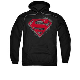 Superman Hoodie Hardcore Noir Black Sweatshirt Hoody
