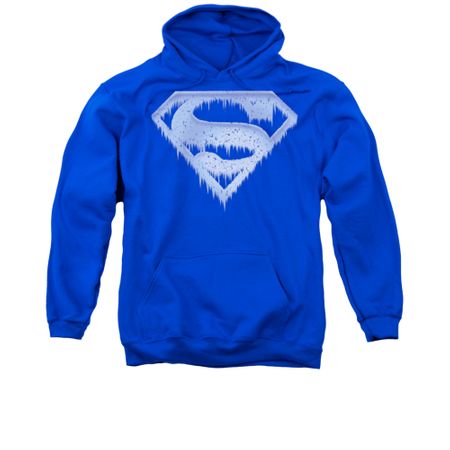 Superman Hoodie Ice Shield Royal Sweatshirt Hoody