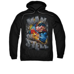 Superman Hoodie Ripping Steel Black Sweatshirt Hoody Superman Hoodie Ripping Steel Black Sweatshirt Hoody