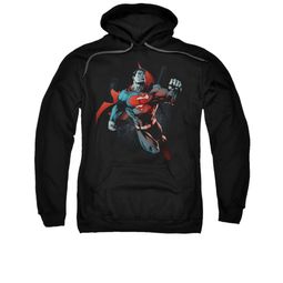Superman Hoodie Up In The Sky Black Sweatshirt Hoody